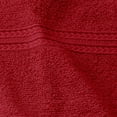 thumbnail image 4 of BNM Eco-Friendly Cotton Bath Towel Set of 4, Cranberry, 4 of 5