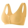 thumbnail image 1 of FhsagQ Bra Bras for Women Set with Robe Comfortable Adjustable Bra No Underwire Seamless Bra for Women Womens Bras Plus Size Push Up Bras for Women Yellow L, 1 of 4