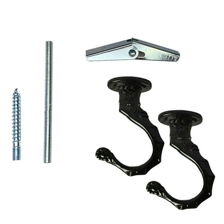 

iju7gthy Hook Kit Finish Hanging Ceiling Hook Pack of 2