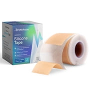 FifthPulse Silicone Tape For Scar Removal 1.5" x 57.6"- Latex-Free Silicone - Scar Tape For Scars