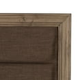 thumbnail image 2 of Liberty Furniture Sun Valley Contemporary Upholstered Tufted Low Profile Bed, King, Brown, 2 of 9