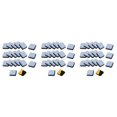 thumbnail image 1 of 60 Piezas Deslizadores Deslizantes para Muebles 25 x 25 mm PTFE Almohadillas Móviles Autoadhesivas, 1 of 5
