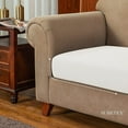 thumbnail image 5 of Stretch Sofa Seat Cushion Cover Couch Covers Furniture Protector (Loveseat, Off-white), 5 of 7