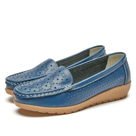 

Breathable Fashionable Women‘s Loafer Shoes Flat Boat Shoes Slip On Shoes Walking Flat Loafers