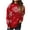 Red, variant on Lovskoo Merry Christmas Sweaters for Women 2023 Casual Long Sleeve Knitting Round Neck Sweater Blouse Tops Green