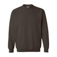 thumbnail image 5 of Gildan Heavy Blend Men's Fleece Crewneck Sweatshirt, Classic Warm Soft Pullover, Dark Chocolate, XL, 5 of 5