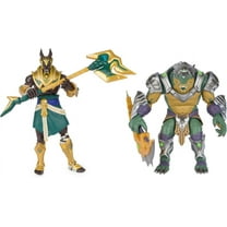 League of Legends, 2-Pack, Official Nasus and Renekton Collectible Figures, Over 7-Inches with 2 Accessories, The Champion Collection, Collector Grade, Ages 14 and Up