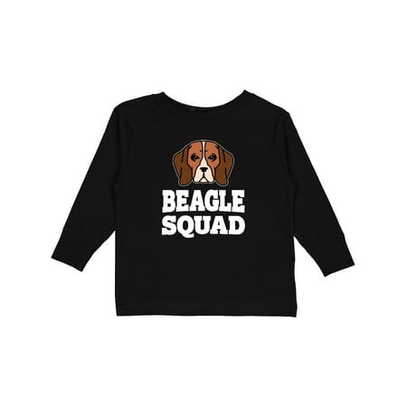 

Inktastic Dog Beagle Squad Gift Toddler Boy or Toddler Girl Long Sleeve T-Shirt