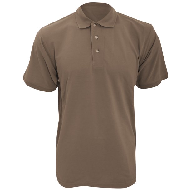 Kustom Kit - Polo de manga corta para trabajar Modelo Workwear Hombre Caballero (tallas grandes hasta 5XL) (Café)