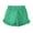 Green, variant on KAUOD Girls' Jean Shorts, Stretch Denim with Pockets Kids Girls Denim Pull On Shorts Casual Raw Hem Denim Shorts