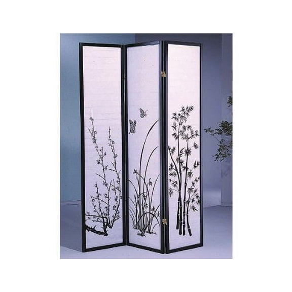 Flower Season Room Divider 3 Panel