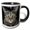 Black/White, variant on 3drose, Usa, California. Male Tabby Cat Portrait., 11oz Mug