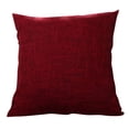 thumbnail image 2 of NovaStitch Textured Linen Throw Pillow Cover 22x22 Inch Solid Color Square Decorative Cushion Case with Hidden Zipper for Sofa Couch Bed Home Decor, 2 of 6