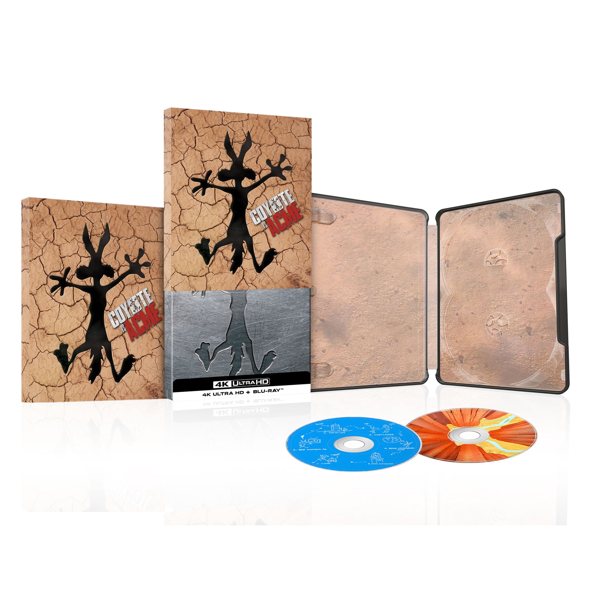 Coyote vs. ACME (Steelbook) (4K Ultra HD + Blu-ray), Family, Ketchup Entertainment