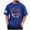 L101-Blue, variant on American Flag Shirts for Men USA 4th of July T-Shirt Memorial Day Patriotic American Flag 250th Anniversary Tee Tops(L101-Blue,L)
