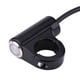 thumbnail image 2 of Interruptor de botón de control del manubrio de 22 mm, impermeable, de aleación de aluminio, botón interruptor para manubrio de motocicleta, encendido y apagado de luces de niebla, de freno, de faros Khall Tendencias, 2 of 6