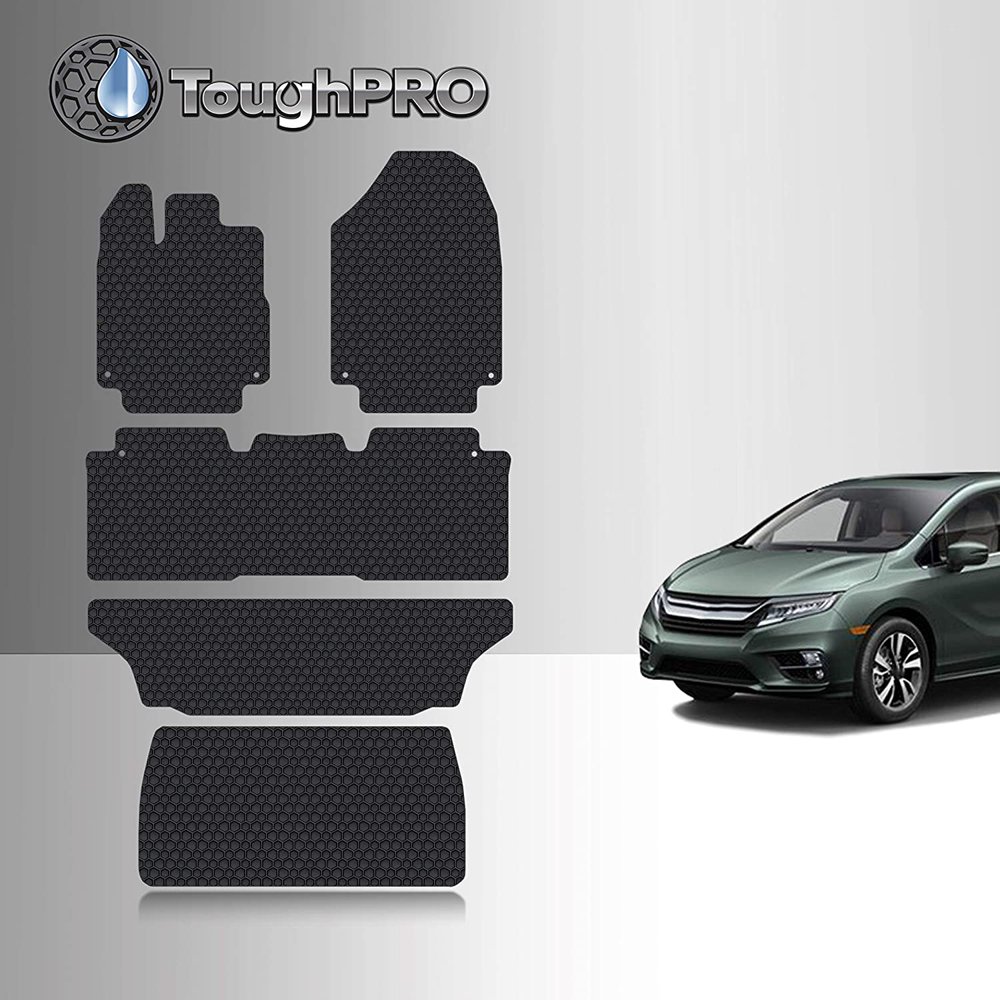 TOUGHPRO Floor Mat Accessories 1st + 2nd + 3rd Row + Cargo Mat