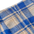 thumbnail image 4 of Qwertyu Plaid Skirts for Woman Casual High Elastic Waist Midi Skirts Fall Winter Knee Length Pencil Wool Skirt Long Skirts Blue L, 4 of 4
