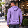 thumbnail image 5 of Axiiglly Hoodies for Men Drawstring Long Sleeve Purple Pullover Sweatshirt with Pockets Casual Trendy Big & Tall Hoodies S-3XL, 5 of 6