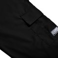 thumbnail image 7 of Mens Shorts Below The Knee Lightweight Walking Seven Point Belt Pocket Cargo Exercise Fishing Short Pants for Men Black, 7 of 7