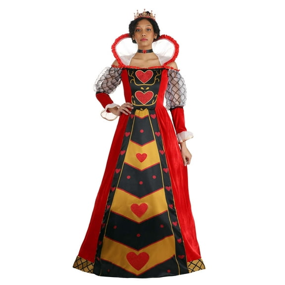 Women's Premium Queen of Hearts Costume