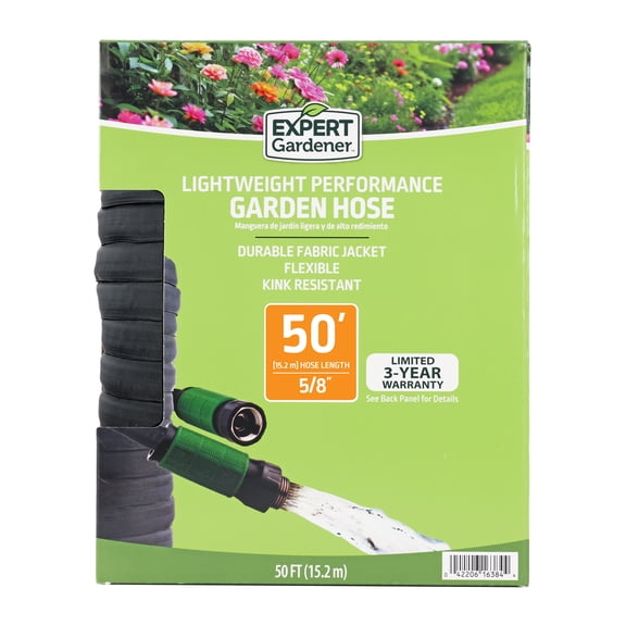 Expert Gardener Lightweight Performance 50 ft Garden Hose