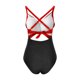 thumbnail image 5 of Traje de baño de una pieza para mujer, conjuntos de bikini para mujer, trajes de baño de color liso con espalda descubierta, tankinis, trajes de baño para mujer, 5 of 7