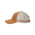 thumbnail image 3 of Valucap VC990 Contrast Stitch Cap-Golden Brown/ Khaki, 3 of 3
