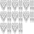 thumbnail image 1 of 160 Piezas Bombillas Halógenas G4 20 W 12 V Bombillas Halógenas de 2 Pines para Iluminación de Cocina, Luces de Señal, Pista, 1 of 8
