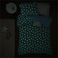 thumbnail image 3 of Mi Zone Kids Polyester Printed Comforter Set with Luminescent Knocked in Aqua, 3 of 17