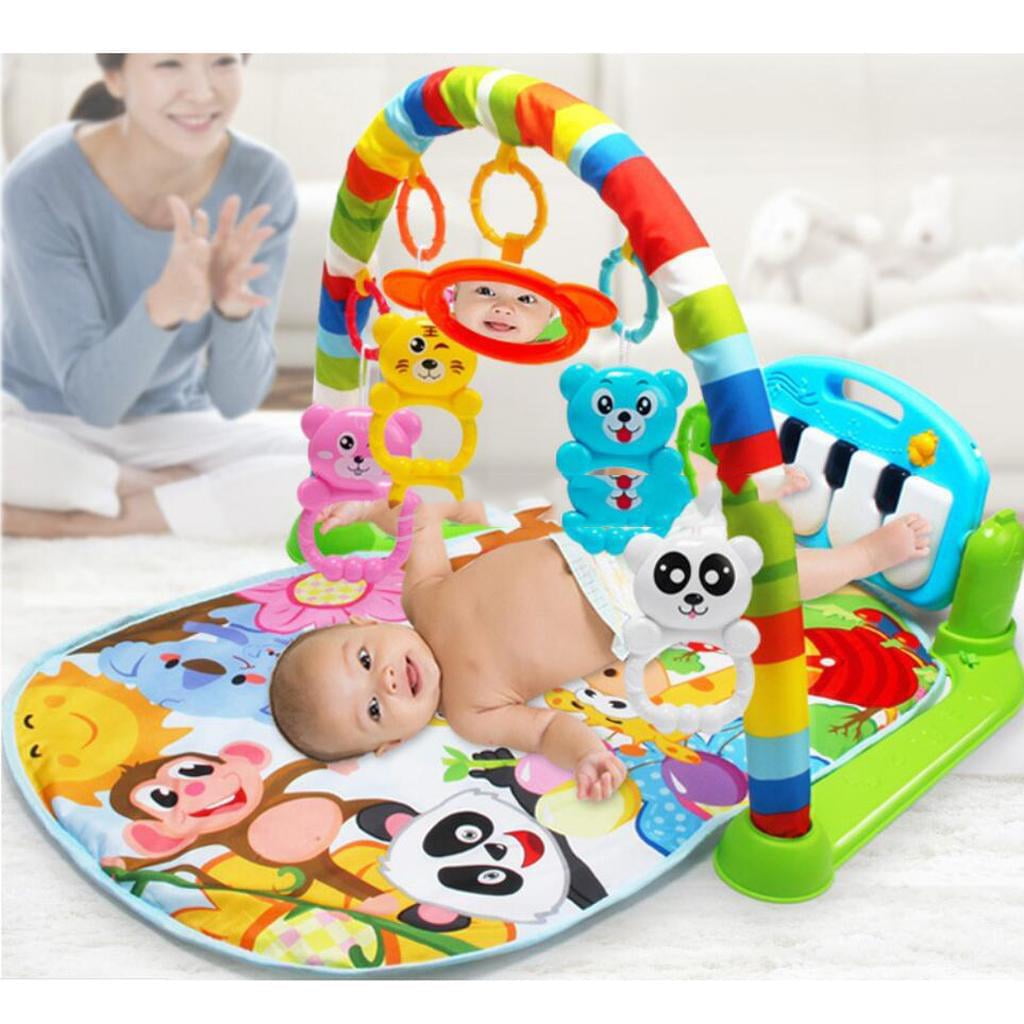 infant play mat with piano