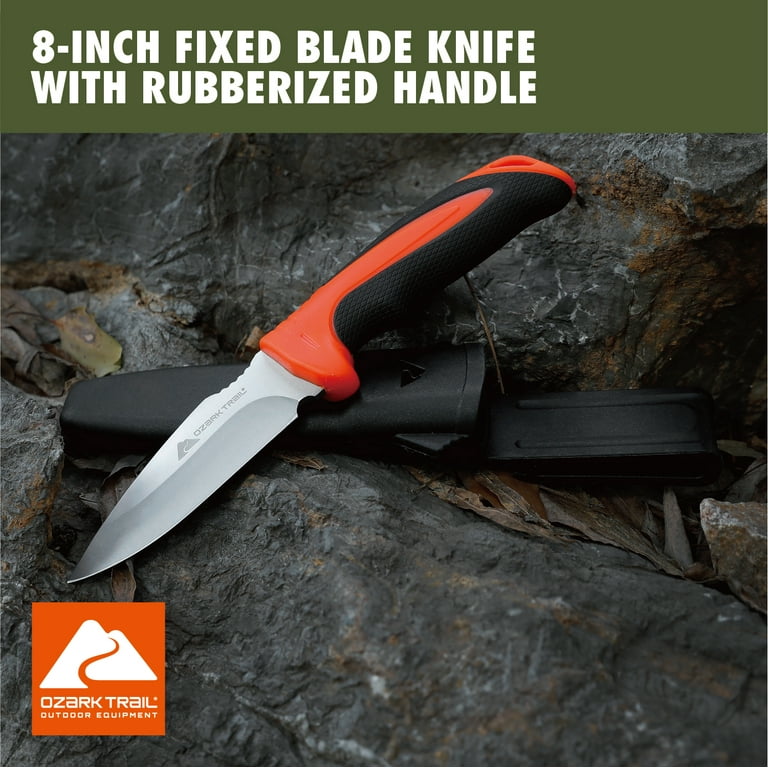 Ozark Trail Camping Tool Set with Hammer, Axe, Flashlight, Knives