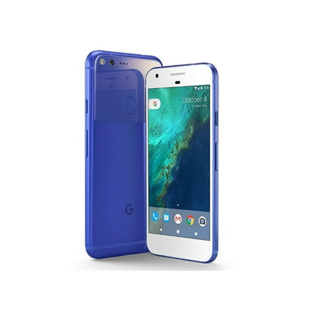 Pre-Owned Google Pixel, Fully Unlocked 32GB, Blue, 5.0 in (Refurbished: Good)