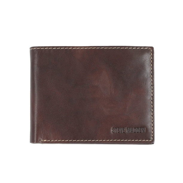 Steve madden discount genuine leather wallet