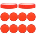 thumbnail image 1 of 10Pack Round Mason Jar Lid Red Plastic for Canning Jars, 1 of 9