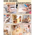 thumbnail image 4 of Wooden  Board - 37 Inch Finger Safe Wobble Board for Toddlers Kids Adults Indoor Outdoor, 4 of 8