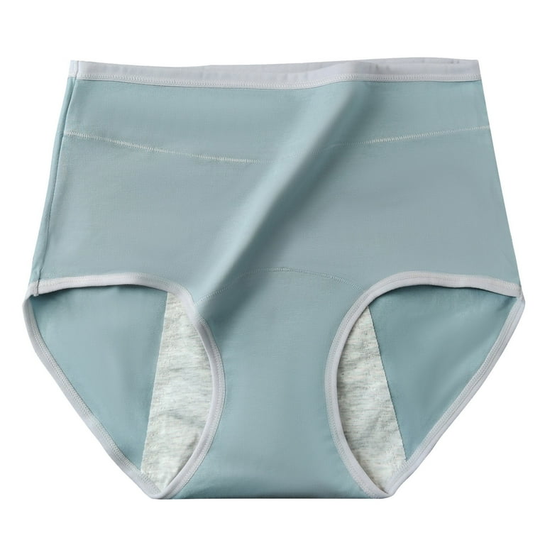 PMUYBHF Plus Size Underwear for Women 4X-5X Women's High Waist Pants  Panties Menstruation Leakproof Cotton File Women's Briefs Womens Thong  Underwear