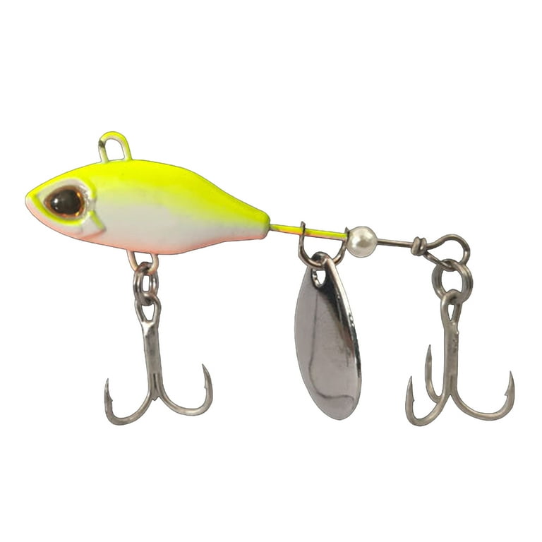 UDIYO 7/10/14g Metal Fishing Bait 3D Eyes Far Throwing Good Toughness VIB  Bait Fishing Supplies 