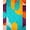 Multicolor, Pattern 1, variant on ODIKA 8'x10' Washable Area Rug Durable, Non-Slip Funky Retro 80S Geometric Bold Memphis Squiggle Interlocking for Living Room, Under Sectional, Family