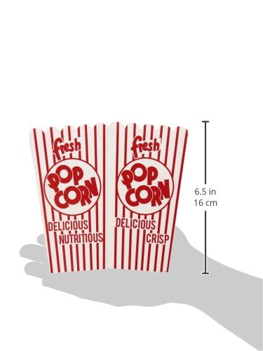 NEW Snappy Popcorn 44E Open-Top Popcorn Box 100/Case FREE2DAYSHIP TAXFREE 