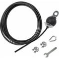 thumbnail image 1 of Home Gym Accessory Fitness Pulley Cable, Adjustable Length Heavy Duty Steel Wire Rope For Muscle Training, Professional Gym Equipment Wear-resistant Pu Coating, Waterproof Corrosion Resistant, 1 of 5