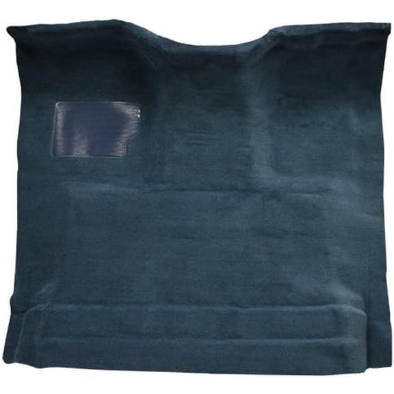 Replacement Auto Carpet Floor Liner - Molded Cutpile - fits 1987-1996 Ford F-150 Regular Cab 2WD Automatic (Black)