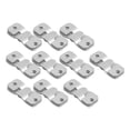 thumbnail image 4 of 10 piezas de soportes de montaje empotrado para muebles con clip en Z de acero con hebilla para montaje en pared Pequeño, 4 of 8