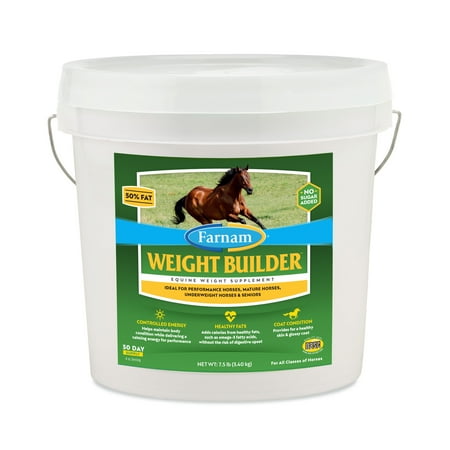 UPC: 0086621002791 | Farnam Weight Builder Equine Weight Supplement 7.5 Pounds 30 Day