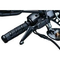 Kuryakyn 1847 Motorcycle Handlebar Accessory: Boss Blades Clutch and Brake Trigger Levers for 1996-2017 Harley-Davidson Motorcycles with Cable Clutch, Gloss Black, 1 Pair