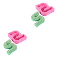 thumbnail image 2 of Monstrate Moldes para velas de Gel de sílice irregulares, efecto espejo, fácil desmoldar, fácil de limpiar, molde para hornear para retrato artístico, 50-2487 2piezas Monstrate CBP214884, 2 of 6