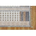 thumbnail image 5 of Casavani Hand Block Printed Cotton Brown Area Rugs 5'x5' Square Area Rugs for Living Room & Dining Room, 5 of 5