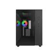 thumbnail image 2 of MONTECH KING 65 PRO ATX Mid Tower Gaming PC Case, Dual Chamber, High Airflow Mesh Panels, Supports RTX 40 Series, 3 Pre-Installed ARGB Fans, Tool-Free Access, Tinted Glass - Black, 2 of 11