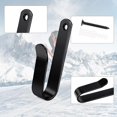 thumbnail image 3 of Snowboard Wall Mount Clips, Horizontal Snowboard Rack Display Stand, Snowboard Wall Mount Clips for Surfboards Skateboards Skis Home Garage, 3 of 6
