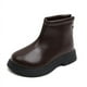 thumbnail image 1 of Botas de moda para niños, botas de algodón para niños, botas de cuero de moda para niñas, resistentes al viento, cálidas y modernas, 1 of 5